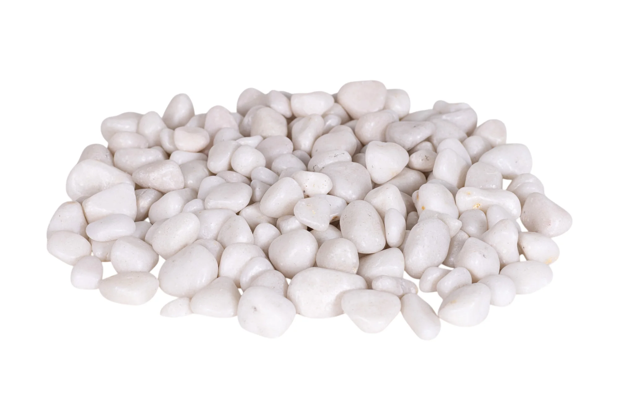 1 Pound of Polished White Rock - Image 2