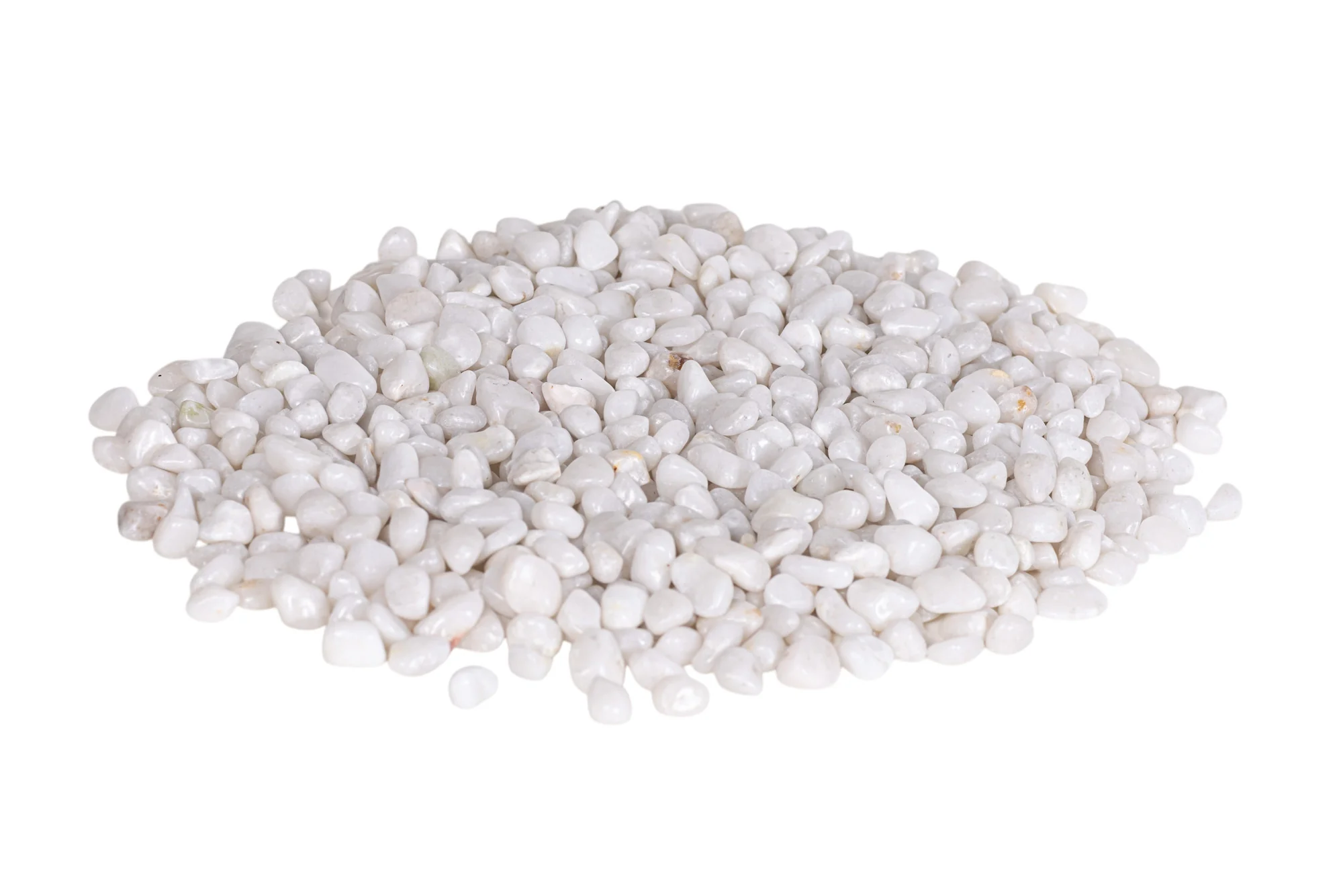 1 Pound of Polished White Rock - Image 3