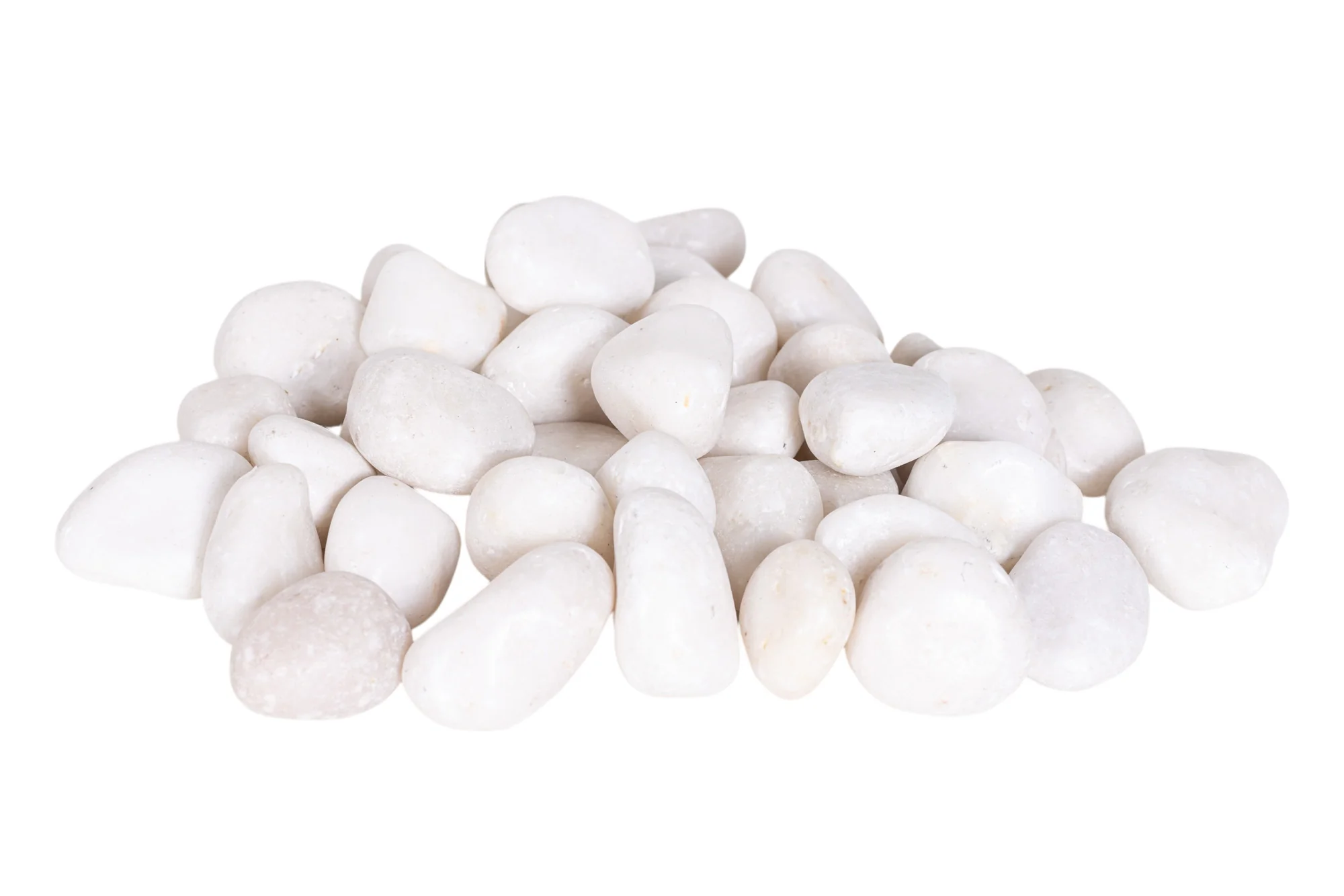 1 Pound of Polished White Rock - Image 6