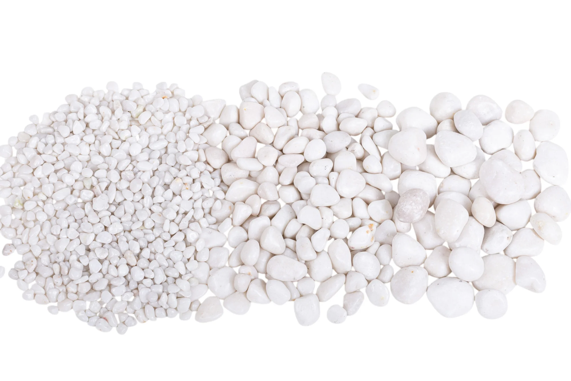 1 Pound of Polished White Rock - Image 7