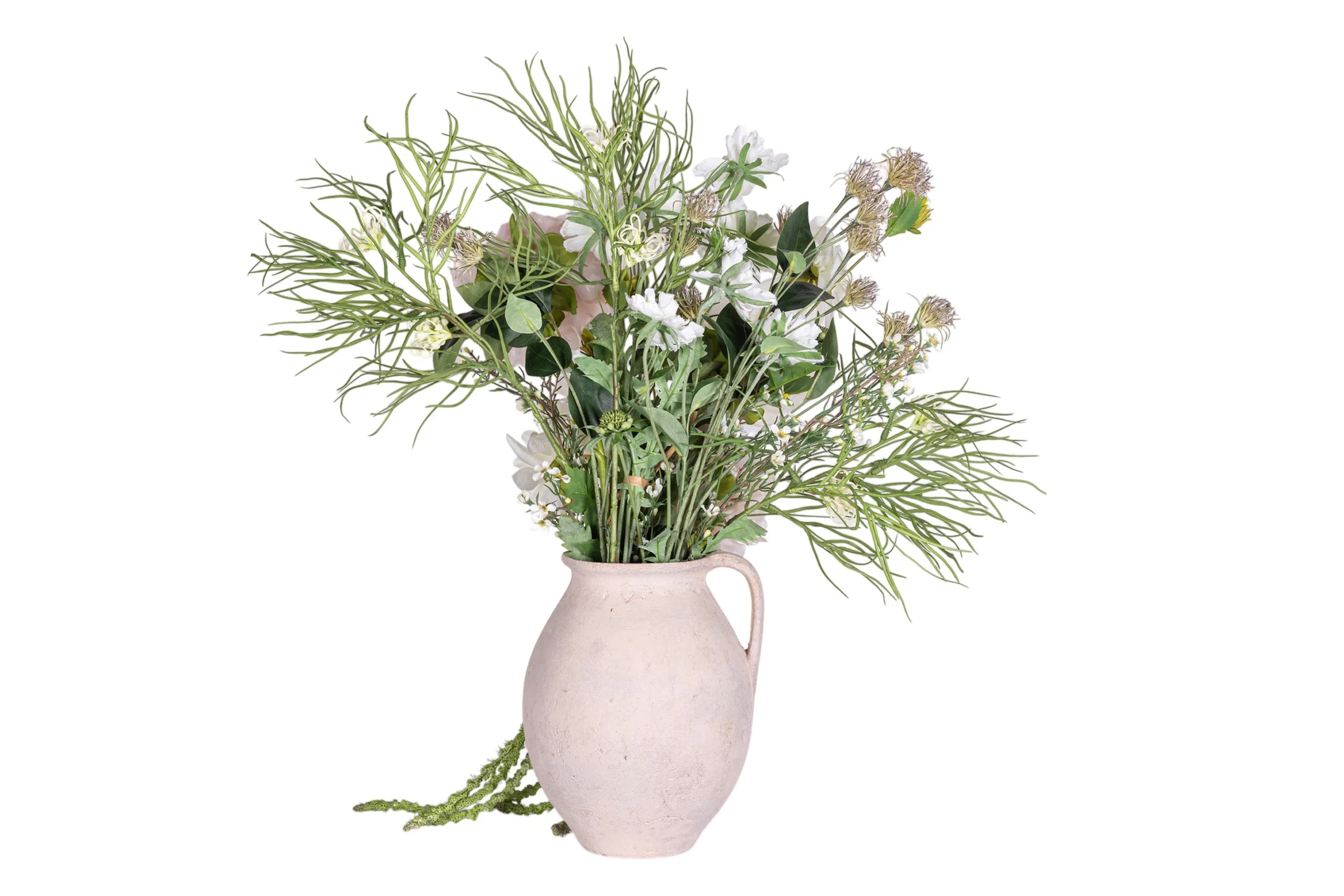 12" Anata Jug with Mixed Floral Arrangement AR1916 - Image 2