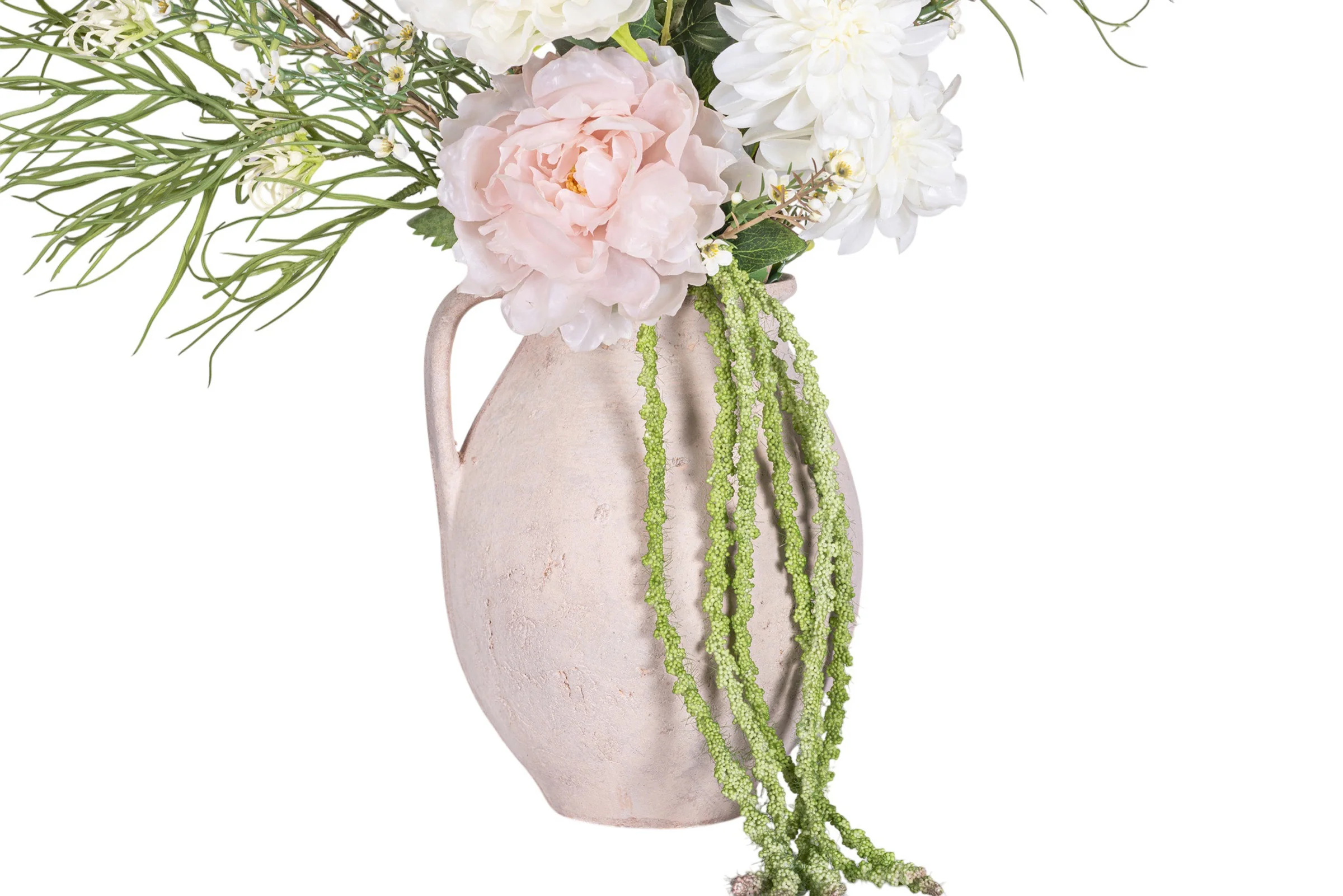 12" Anata Jug with Mixed Floral Arrangement AR1916 - Image 4