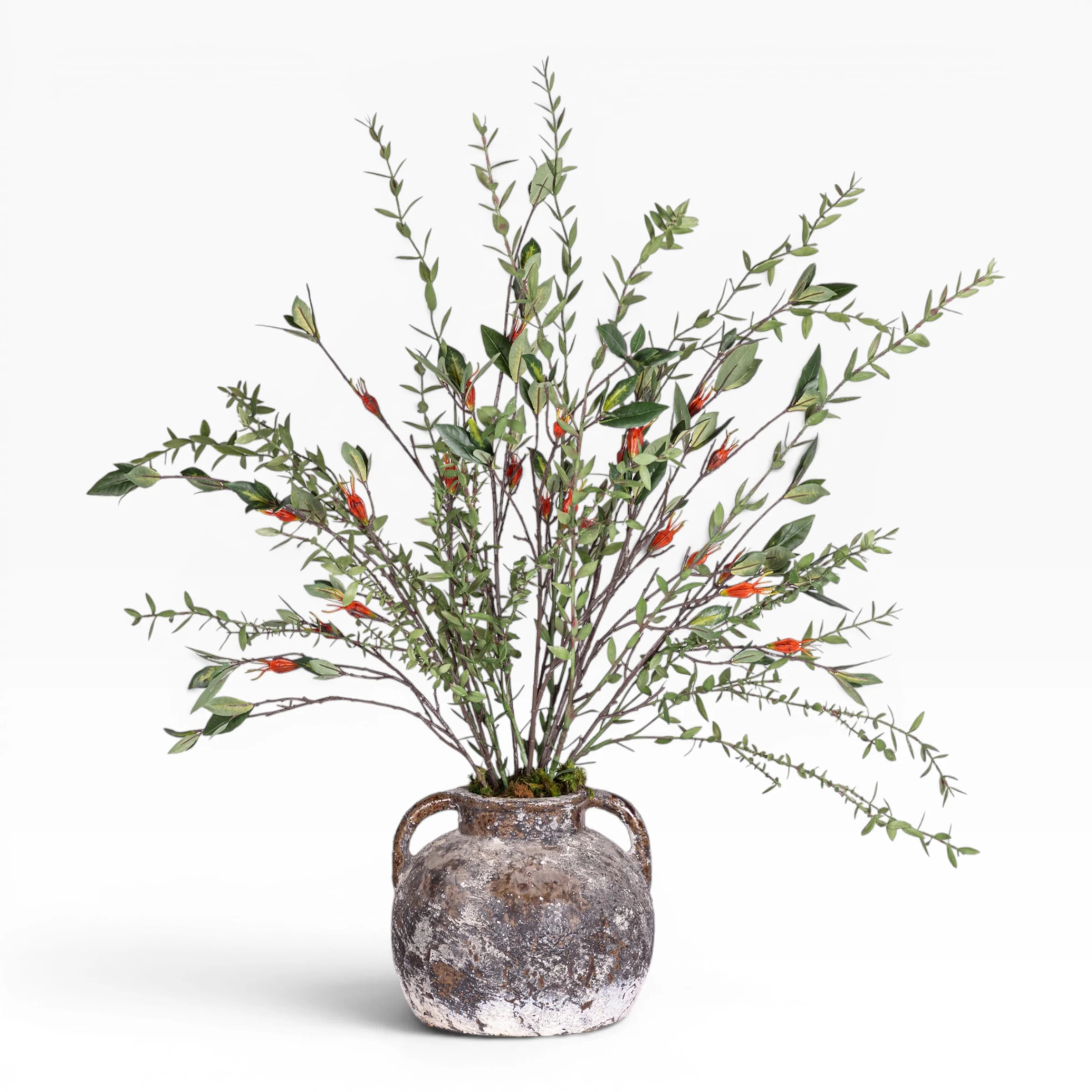 12" Onyx Pot with Stem Arrangement AR1541