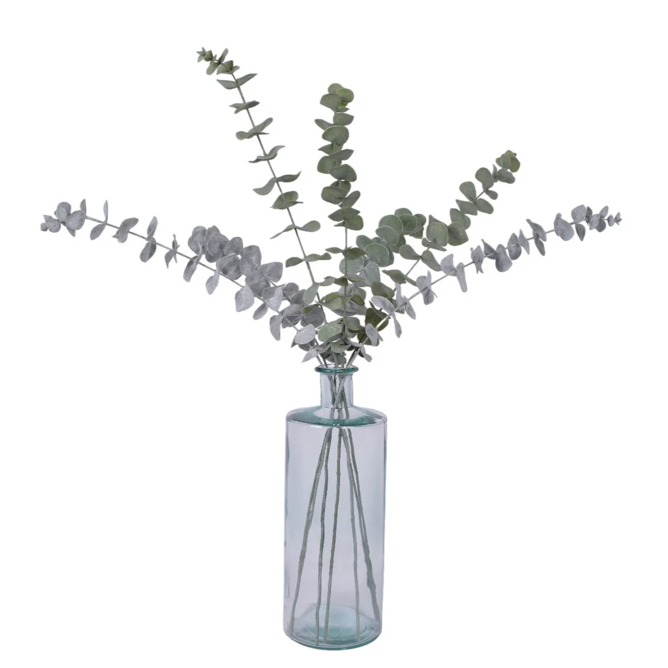 15.5" San Miguel Vase with Eucalyptus AR1779