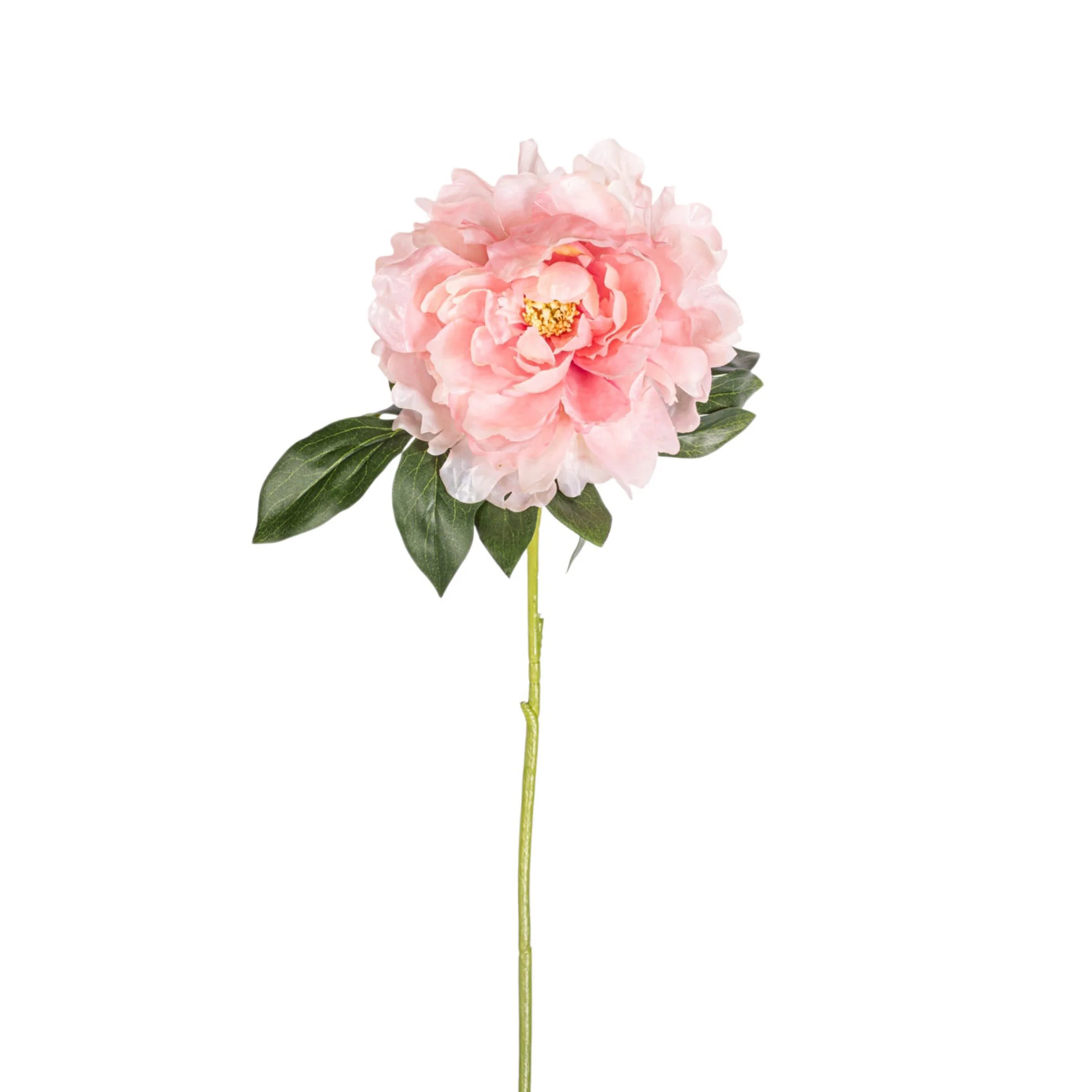 24" Peony Stem - Pink   FL1098 - Image 2