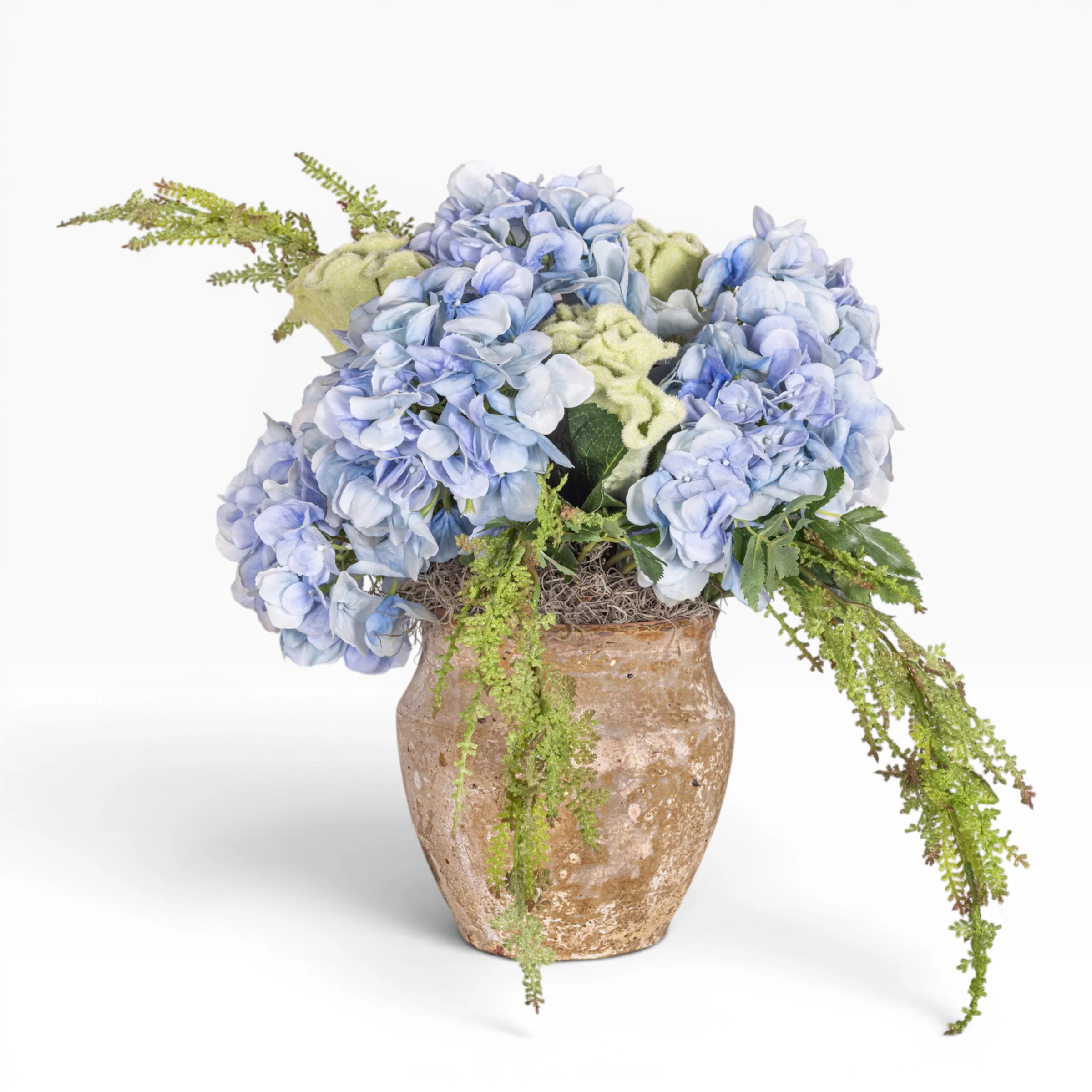 8" Titan Pot with Hydrangea Arrangement AR1554 - Image 2