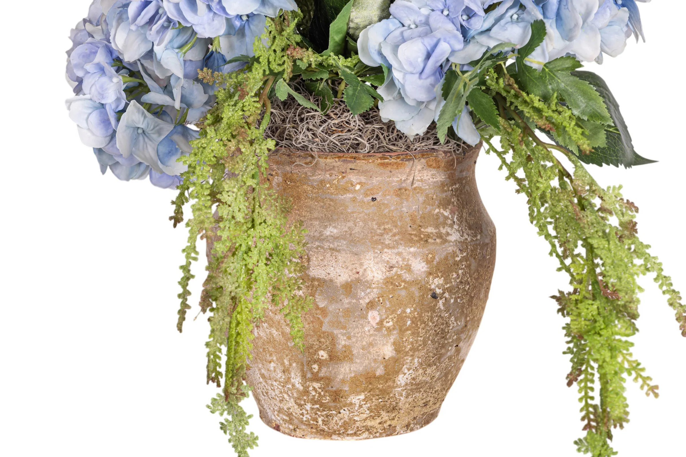 8" Titan Pot with Hydrangea Arrangement AR1554 - Image 3