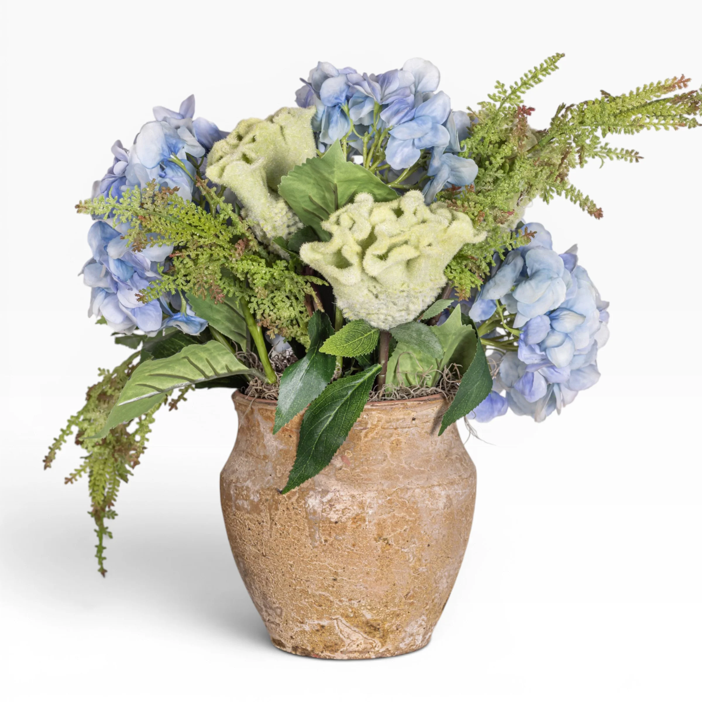 8" Titan Pot with Hydrangea Arrangement AR1554 - Image 5