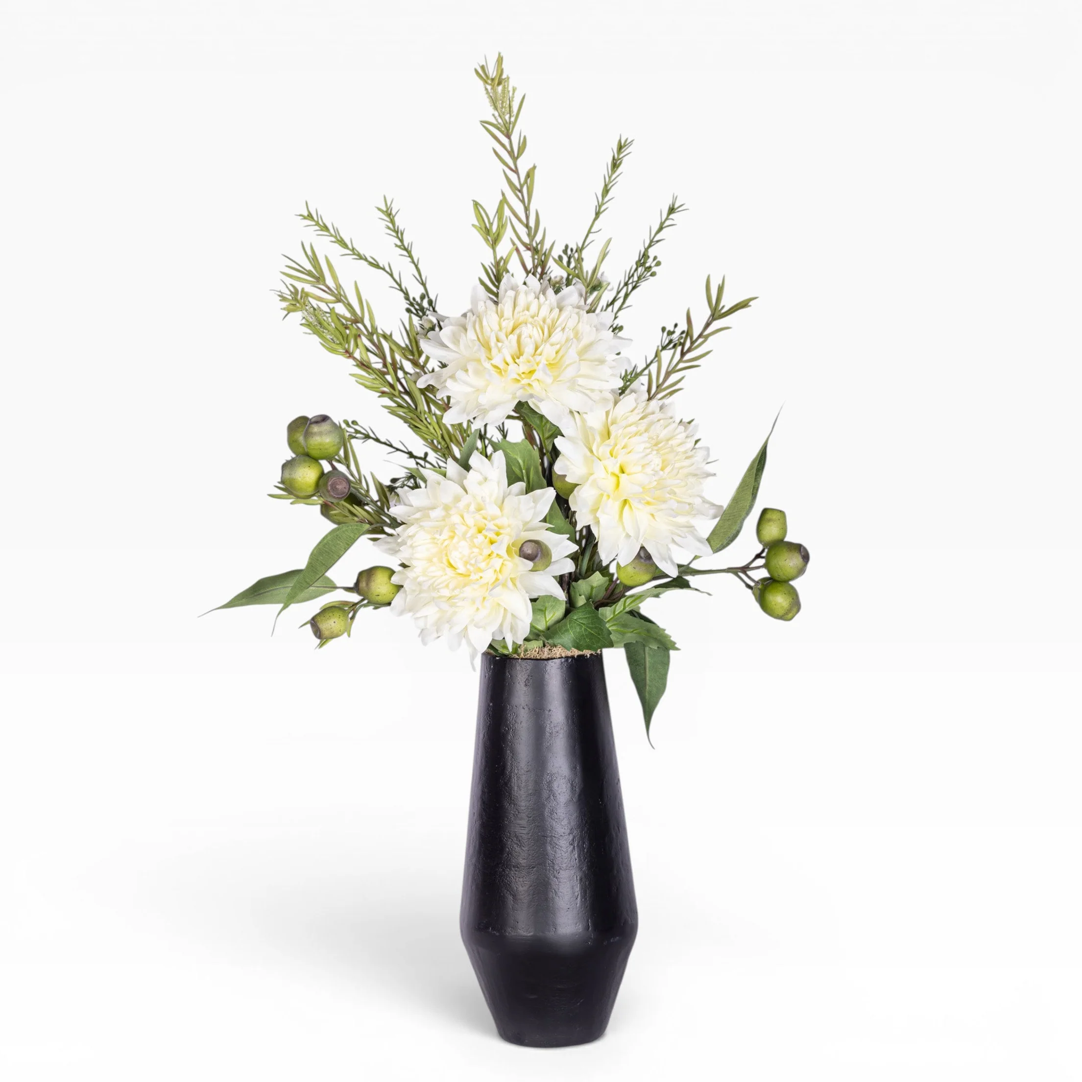 13" Aubrey Vase with Floral Arrangement AR1526