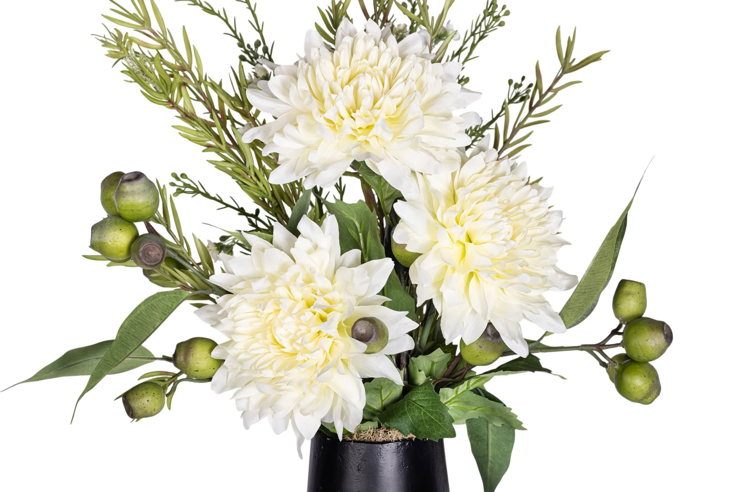 13" Aubrey Vase with Floral Arrangement AR1526 - Image 3