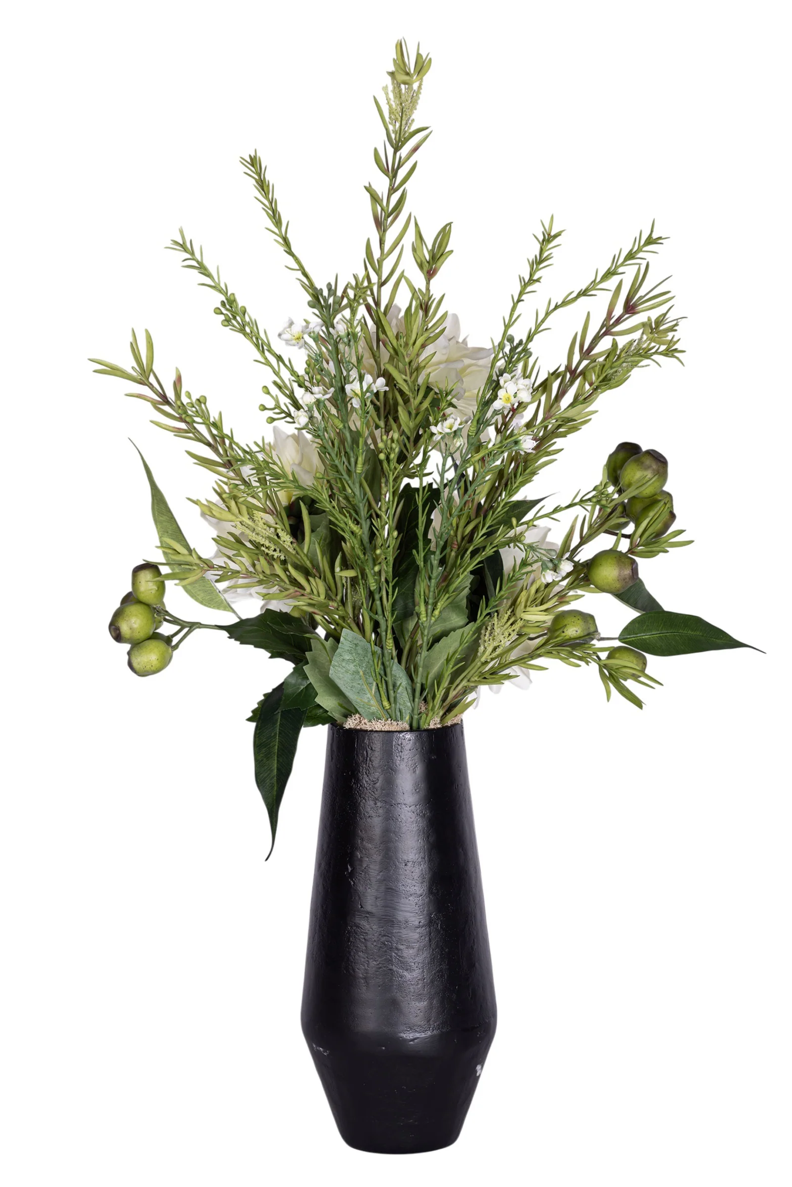 13" Aubrey Vase with Floral Arrangement AR1526 - Image 4