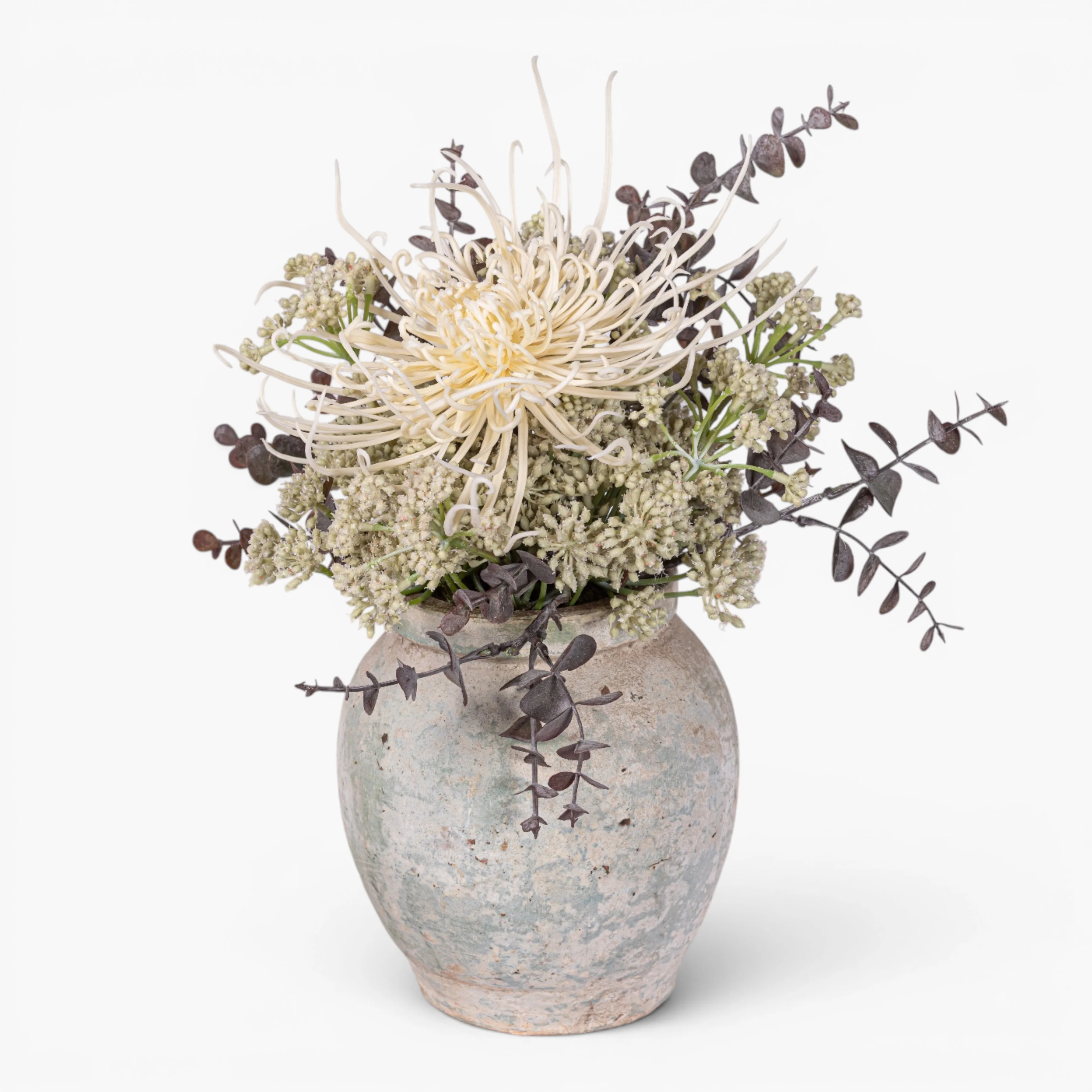 9" Lyric Pot with Mixed Floral Arrangement AR1972