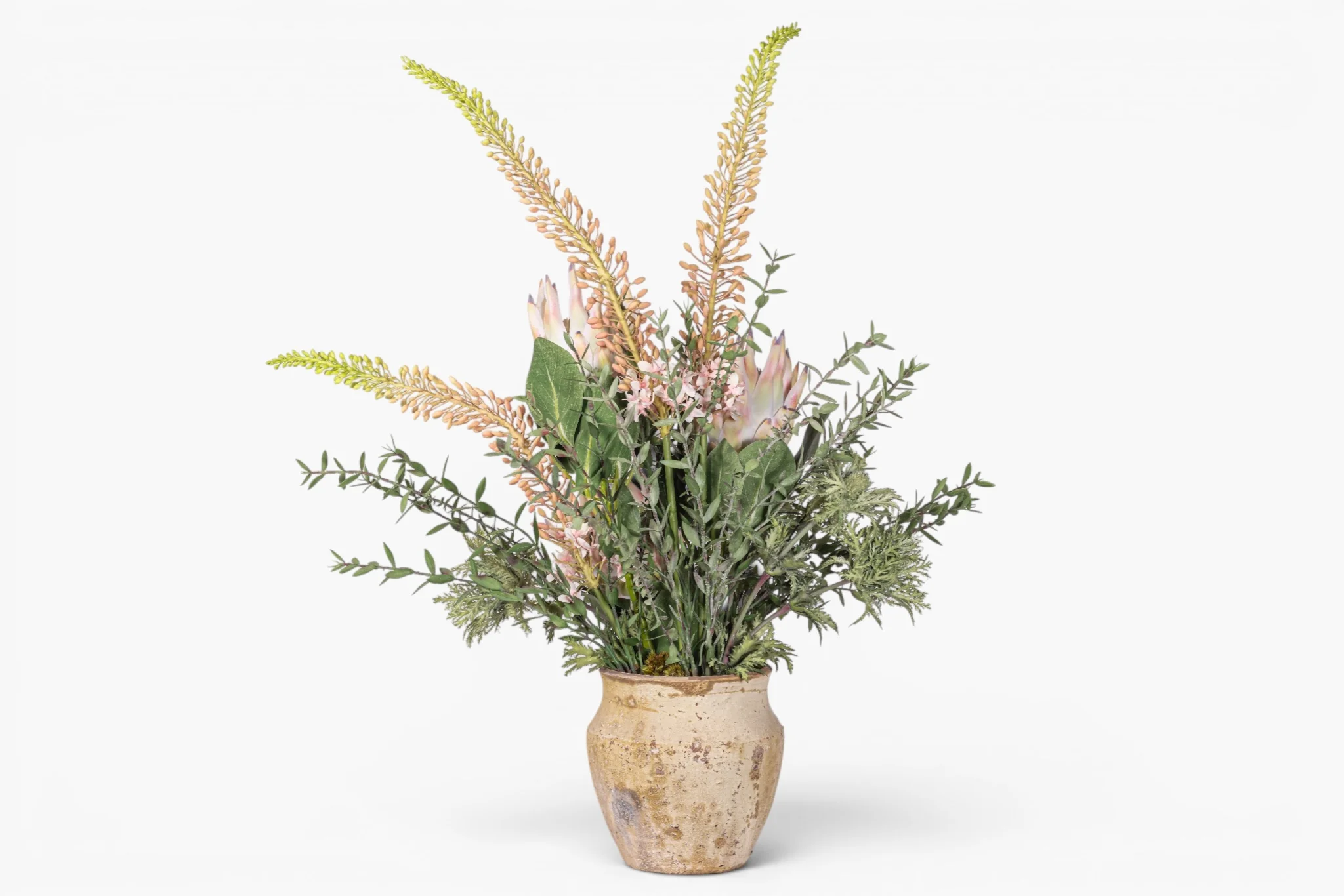 18" Titan Pot with Mixed Floral Arrangement AR1978 - Image 4