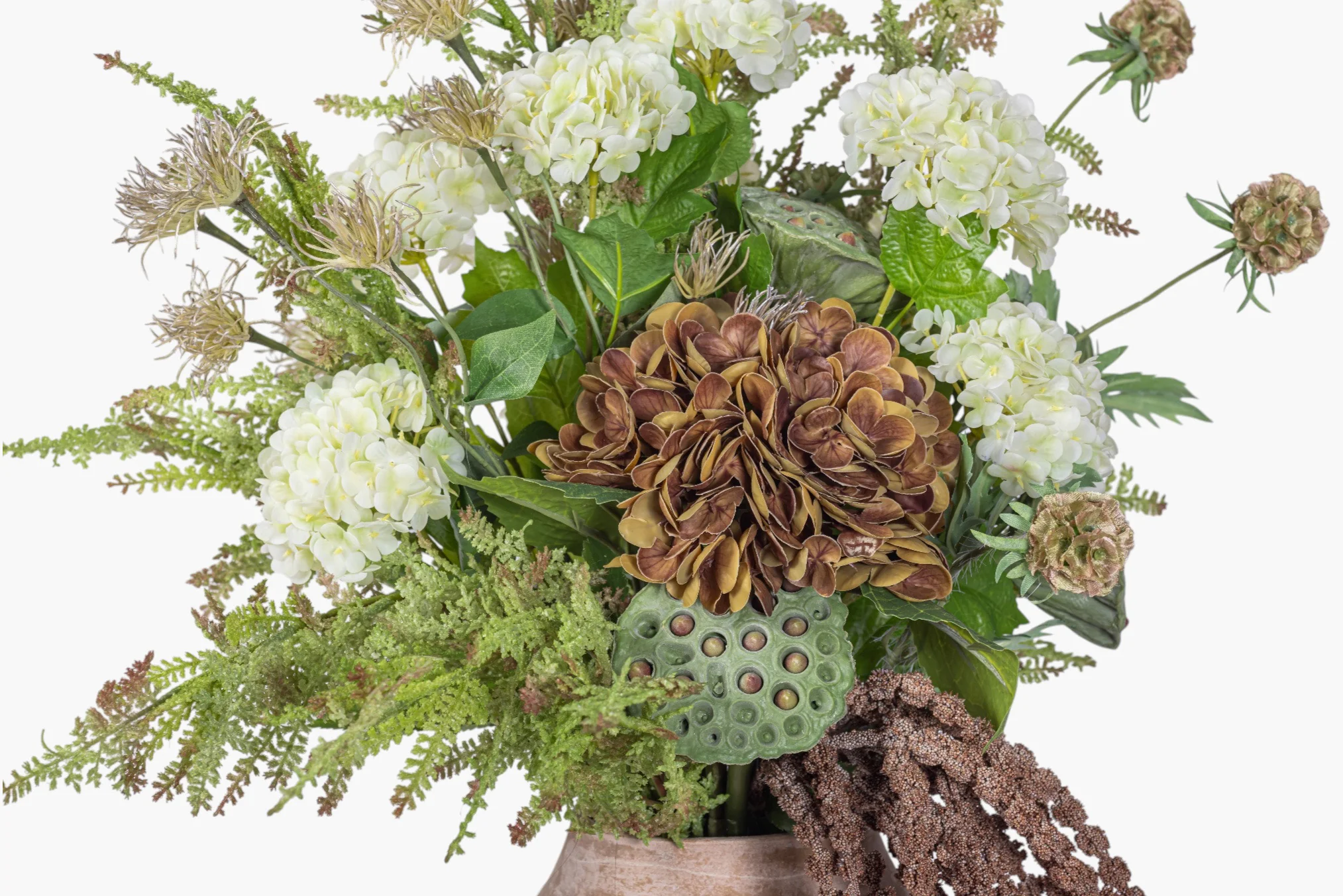 Mila Pot with Mixed Floral Arrangement AR1980 - Image 2