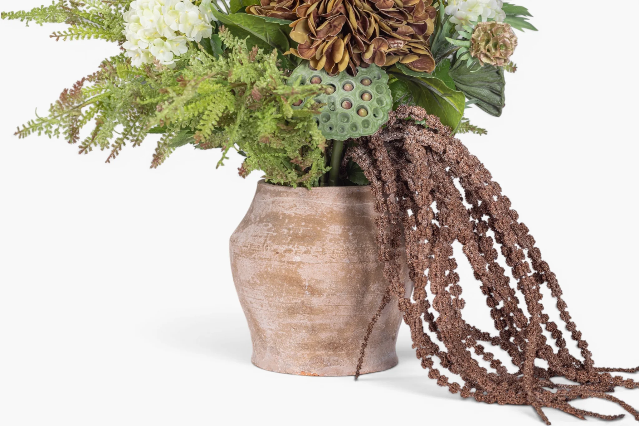 Mila Pot with Mixed Floral Arrangement AR1980 - Image 3