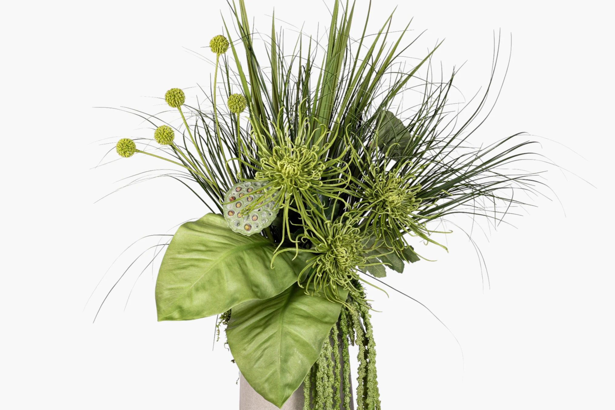 Newport Vase with Mixed Greenery Arrangement AR1982 - Image 2