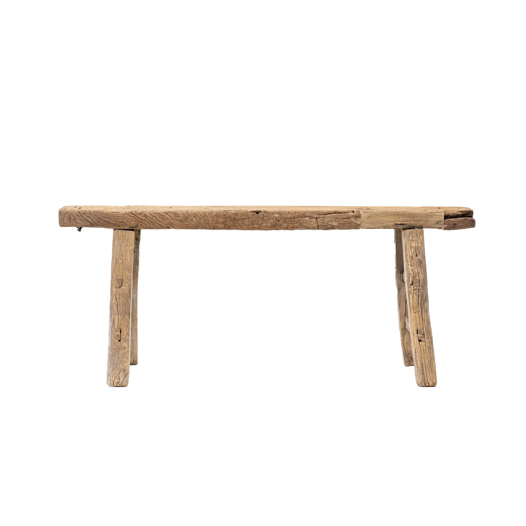 Beckham Vintage Reclaimed Skinny Bench WD1046 - Image 4