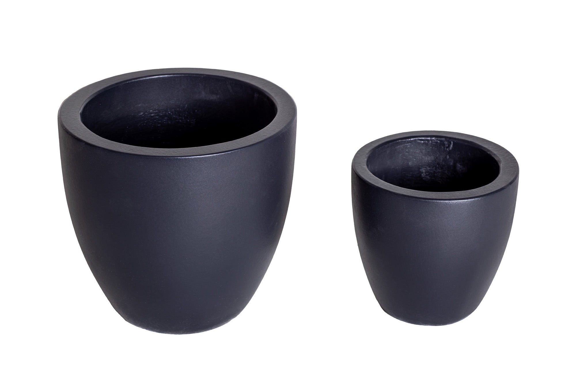 Mack Collection Black Concrete Pot CN1340 - Image 5
