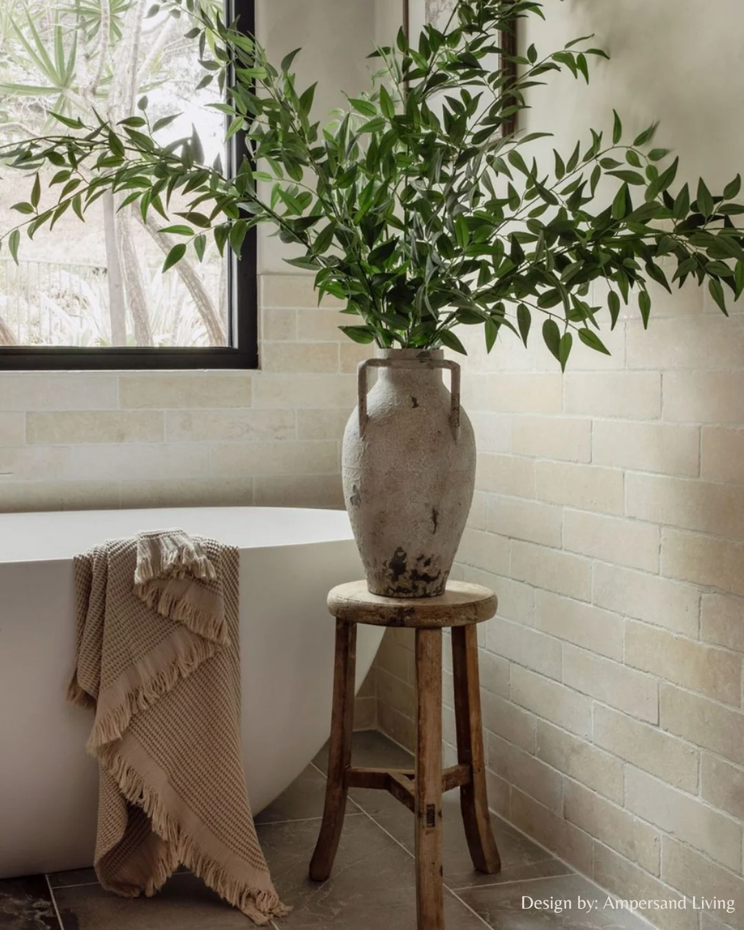 47" Italian Ruscus - UV Treated ST1158UV - Image 2