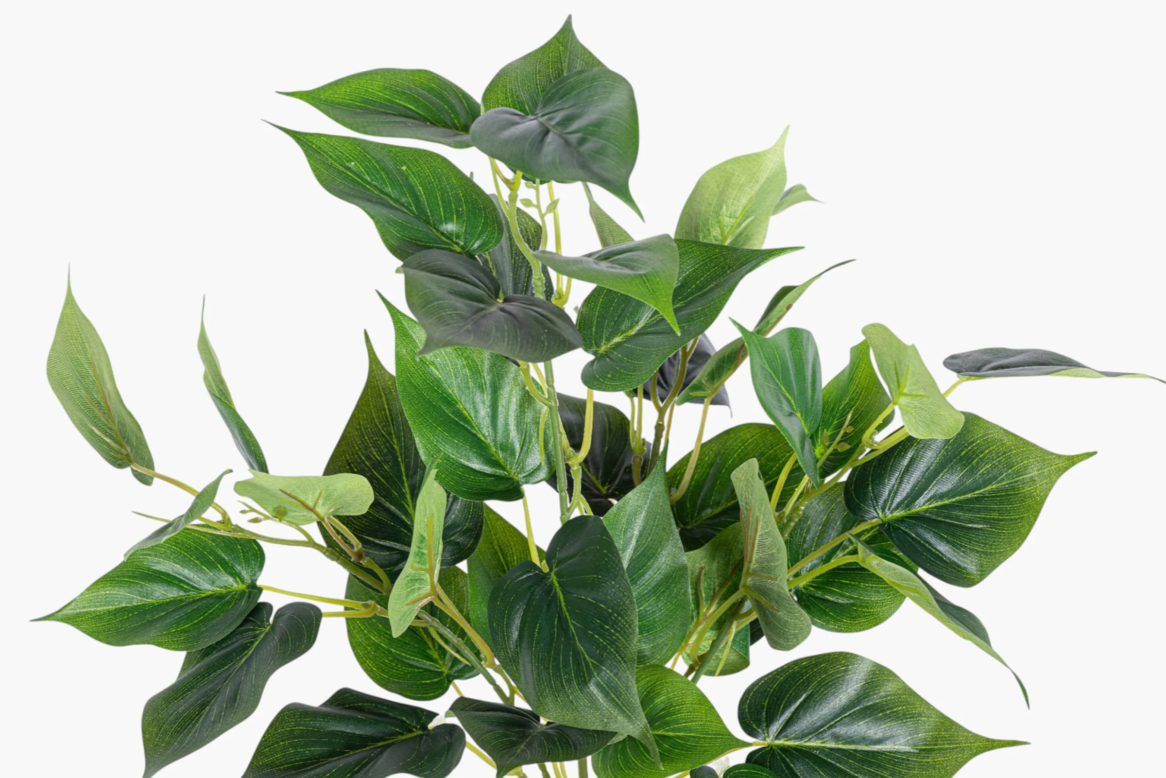 16.5" Philodendron Leaf Bush ST1255 - Image 2