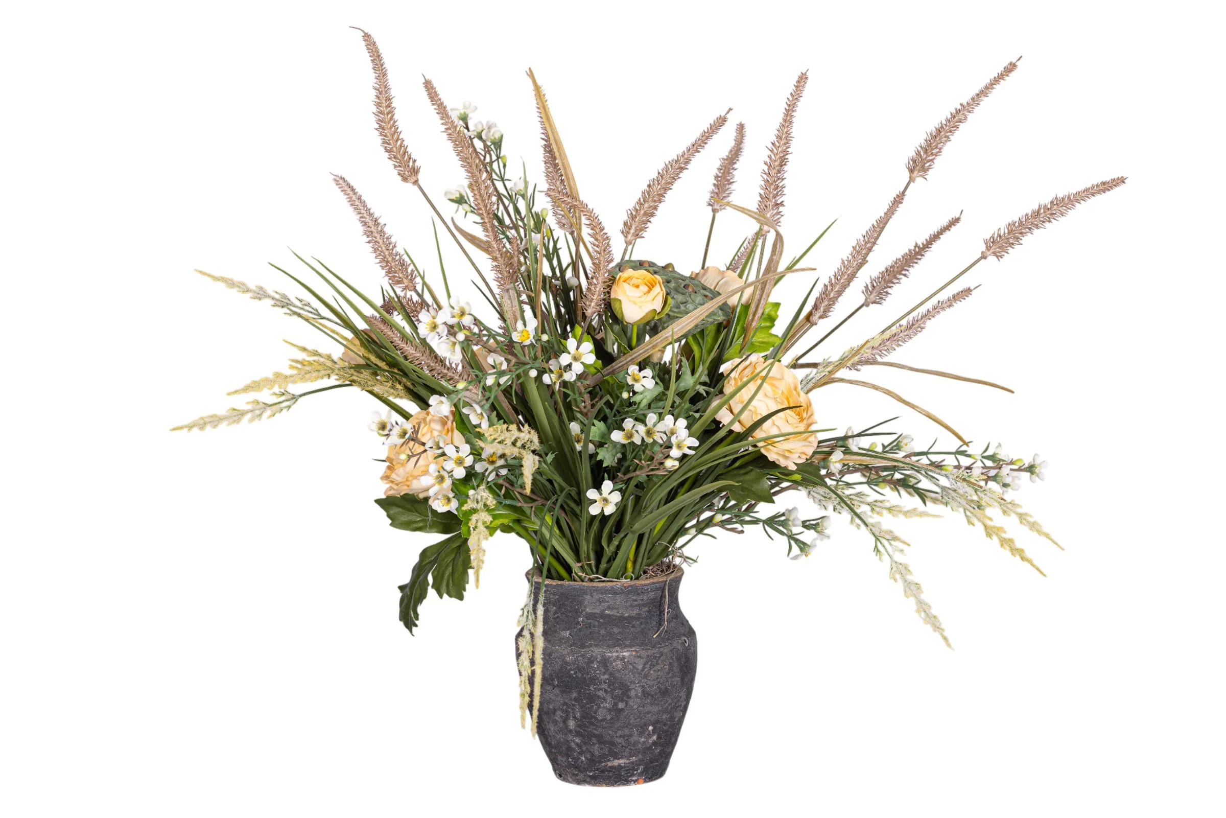 Titan Pot with Mixed Floral Arrangement AR1949 - Image 2