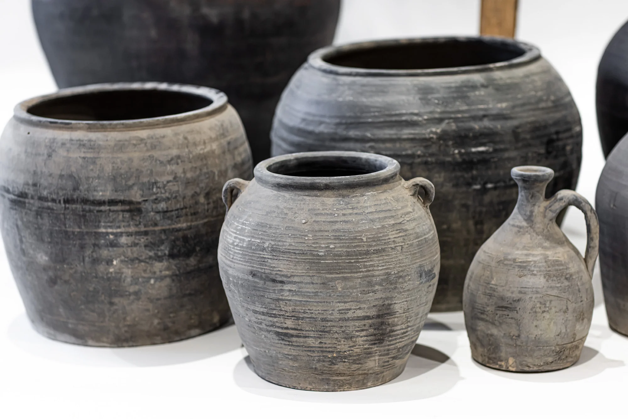 Vintage Clay Pot - Black Grey   CN1154 - Image 6