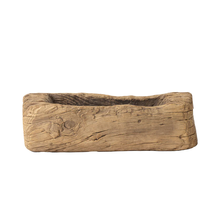 Vintage Reclaimed Wood Planter    WD1039 - Image 3